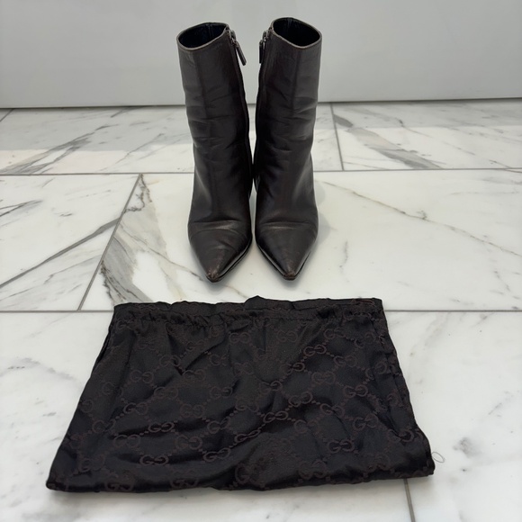 Gucci High Heel Boots Size 6B - Picture 1 of 13
